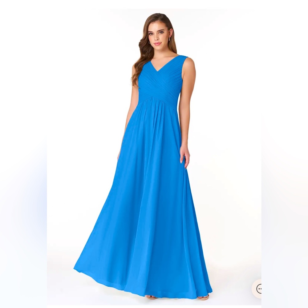 TWO Blue Jay bridesmaid dress from Azazie.
